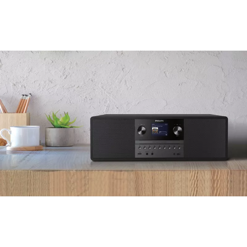 Philips TAM6805 muzikos sistema su internetiniu radiju, DAB+, Bluetooth, CD, USB ir Spotify Connect