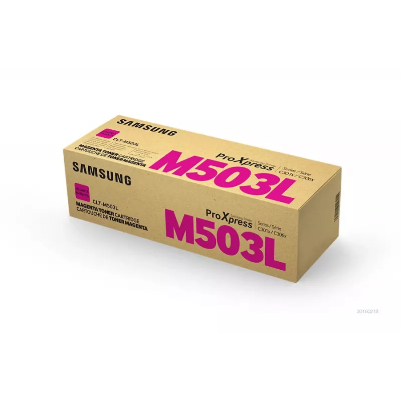 Tonerio kasetė Samsung CLT‑M503L Magenta, Originali, 1 vnt., lazerinis spausdinimas, 5000 puslapių našumas