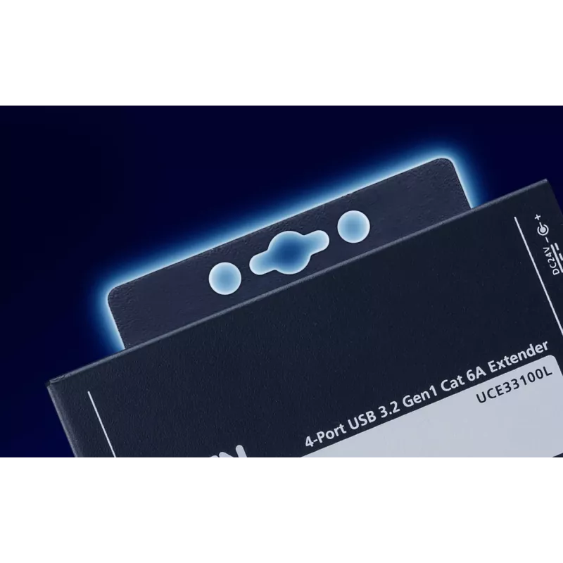 ATEN UCE33100 tinklo plėtiklis Tinklo siųstuvas ir imtuvas Juoda