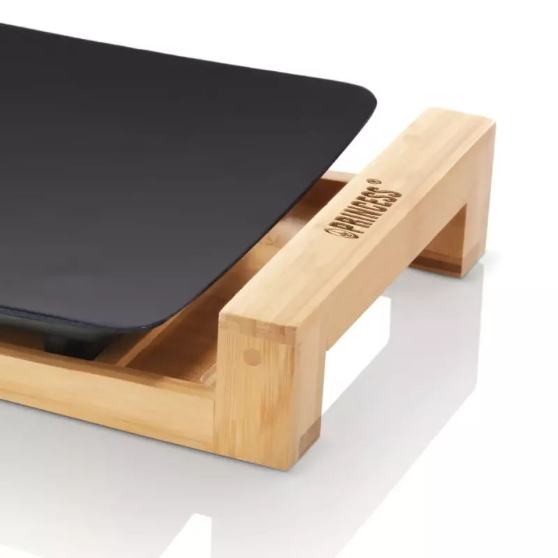 Stalinė viryklė Princess 103026 Table Chef Pure Black, aliuminis, bambukas, juoda, 220 W