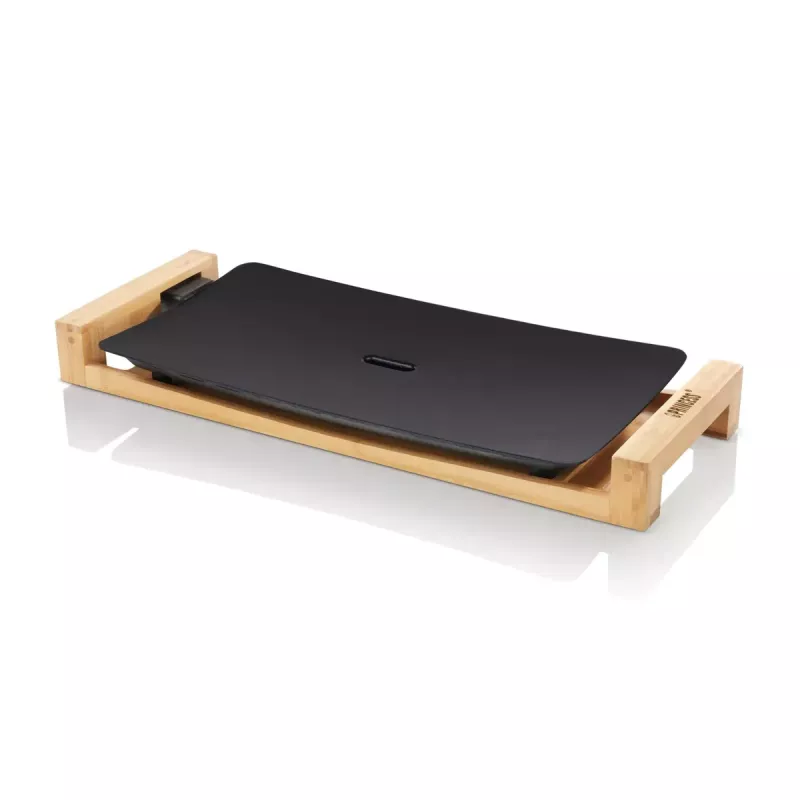 Stalinė viryklė Princess 103026 Table Chef Pure Black, aliuminis, bambukas, juoda, 220 W