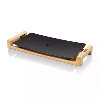 Stalinė viryklė Princess 103026 Table Chef Pure Black, aliuminis, bambukas, juoda, 220 W