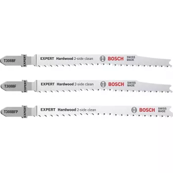Bosch 2 608 900 549 siaurapjūklio / pjūklo / atbulinio pjūklo geležtė Jigsaw blade Bimetal 3 vnt.