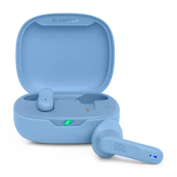 JBL Wave Flex ausinės True Wireless Stereo (TWS) į ausis dedamos skambučiams / muzikai / sportui / kasdienai, mėlynos