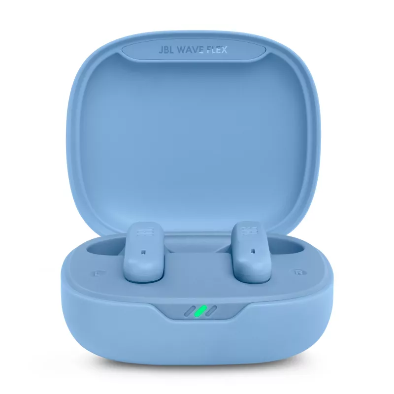 JBL Wave Flex ausinės True Wireless Stereo (TWS) į ausis dedamos skambučiams / muzikai / sportui / kasdienai, mėlynos