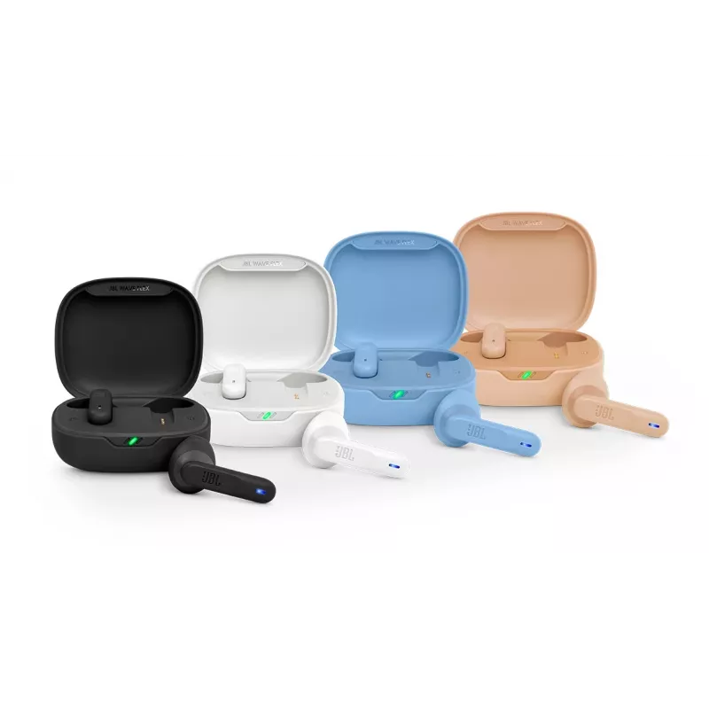 JBL Wave Flex ausinės True Wireless Stereo (TWS) į ausis dedamos skambučiams / muzikai / sportui / kasdienai, mėlynos