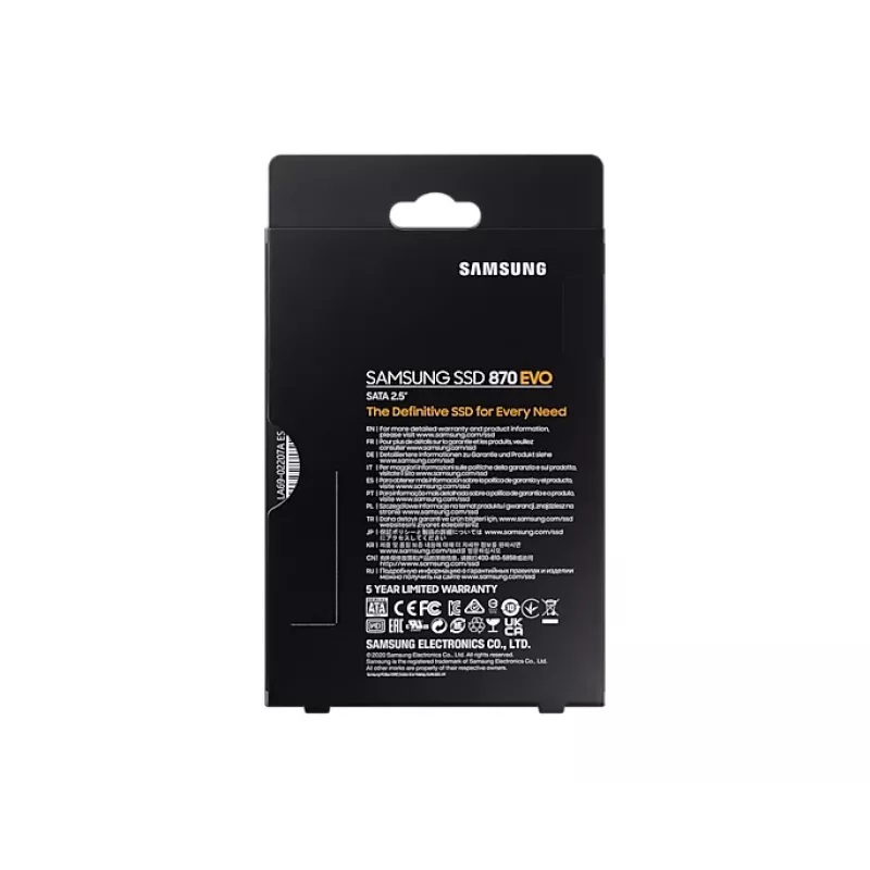 Samsung 870 EVO 500 GB 2.5 colio Serial ATA III V-NAND MLC