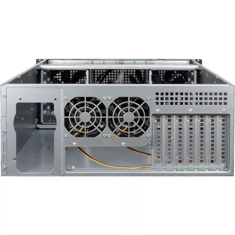 Server Case Inter-Tech 4U 40255 Rack Black, Grey