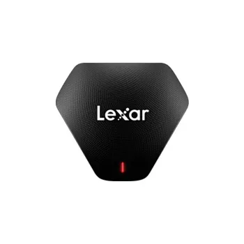 Kortelių skaitytuvas Lexar LRW500URB USB 3.2 Gen 1 Type-C Juodas