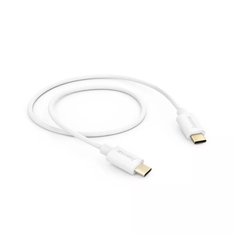 Hama 00201590 USB laidas USB 2.0 1 m USB C Baltas