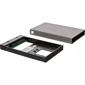 InLine išorinis dėklas 2,5 col. USB 3.1, SATA HDD/SSD, su USB-C prievadu