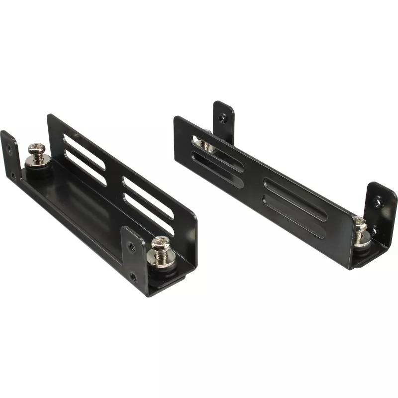 InLine standžiųjų diskų vibracijos slopintuvas Anti Vibration 5,25 col. į 3,5, juodas