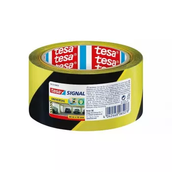 Aptvarų juosta TESA 58133 Juoda Geltona 66m