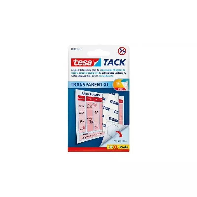 Tvirtinimo pagalvėlės Tesa TACK 59404-00000-00