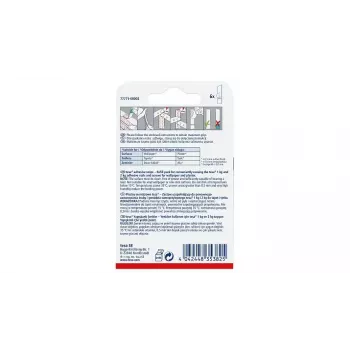 Universalus kabliukas TESA 77771 Vidaus baltas 6 vnt.