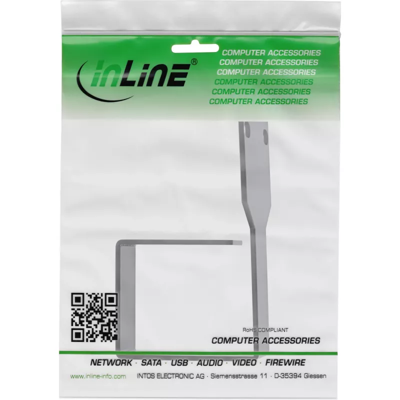 Kabelių laikiklis InLine 19110R metalinis 50x60mm juodas