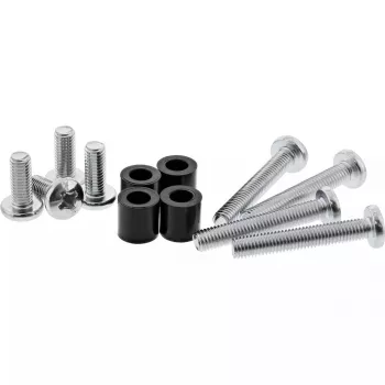 InLine 8 vnt. varžtų rinkinys 4x M8x20mm/M8x50mm/4x 15mm tarpikliai tvirtinimui prie sienos