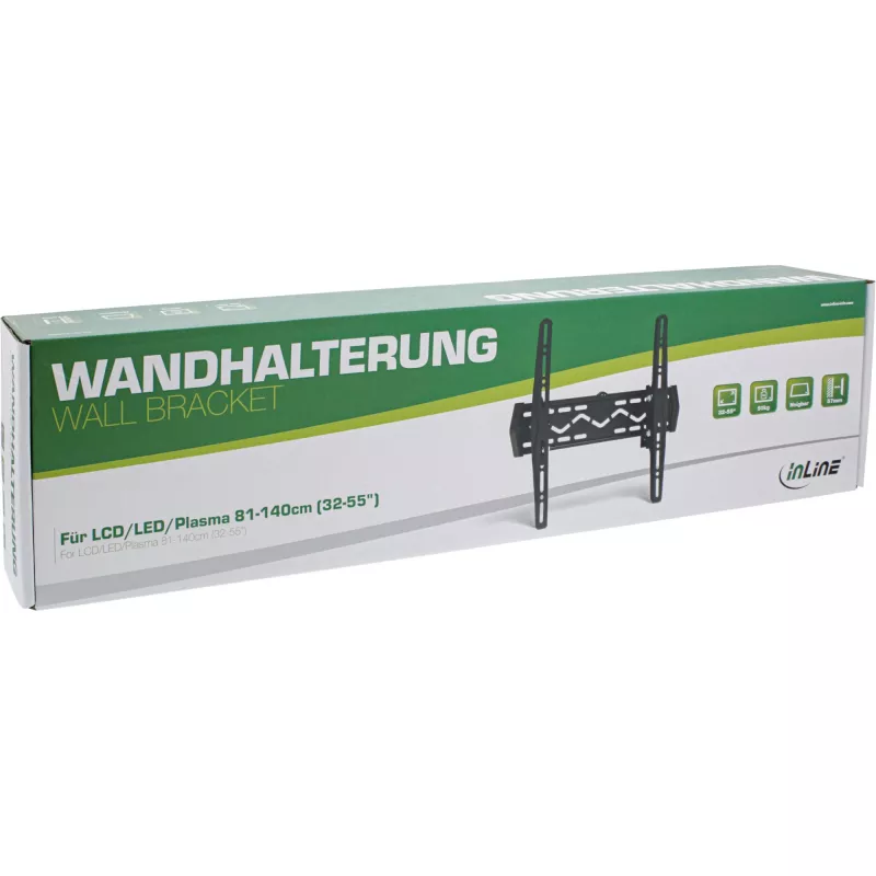 Sieninis laikiklis InLine 23101A TFT LED Plasma 32–55 colių