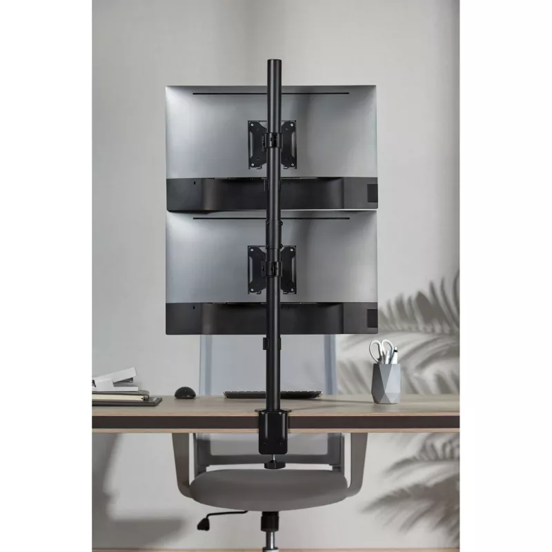 „InLine“ stalo laikiklis 2 TV/LED/TFT ekranams iki 81 cm (32 colių), maks. 9 kg