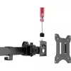 „InLine“ stalinis laikiklis 3 televizoriams / LED / TFT ekranams iki 81 cm 32 colių, maks. 7 kg