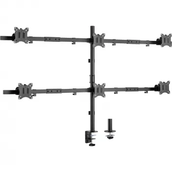 InLine stalinis laikiklis 6x TV / LED / TFT ekranams iki 81 cm 32 colių, maks. 7 kg, juodas