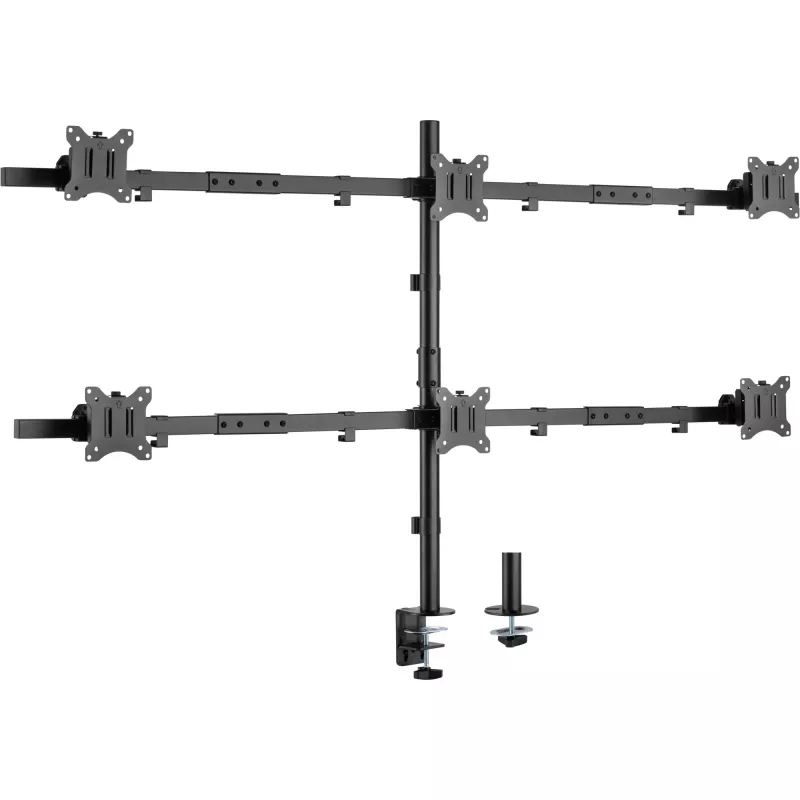 InLine stalinis laikiklis 6x TV / LED / TFT ekranams iki 81 cm 32 colių, maks. 7 kg, juodas