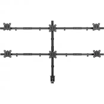 InLine stalinis laikiklis 6x TV / LED / TFT ekranams iki 81 cm 32 colių, maks. 7 kg, juodas
