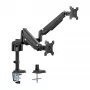 InLine stalinis laikiklis su pakėlimu, skirtas dviem monitoriams iki 82 cm (32 colių), 9 kg