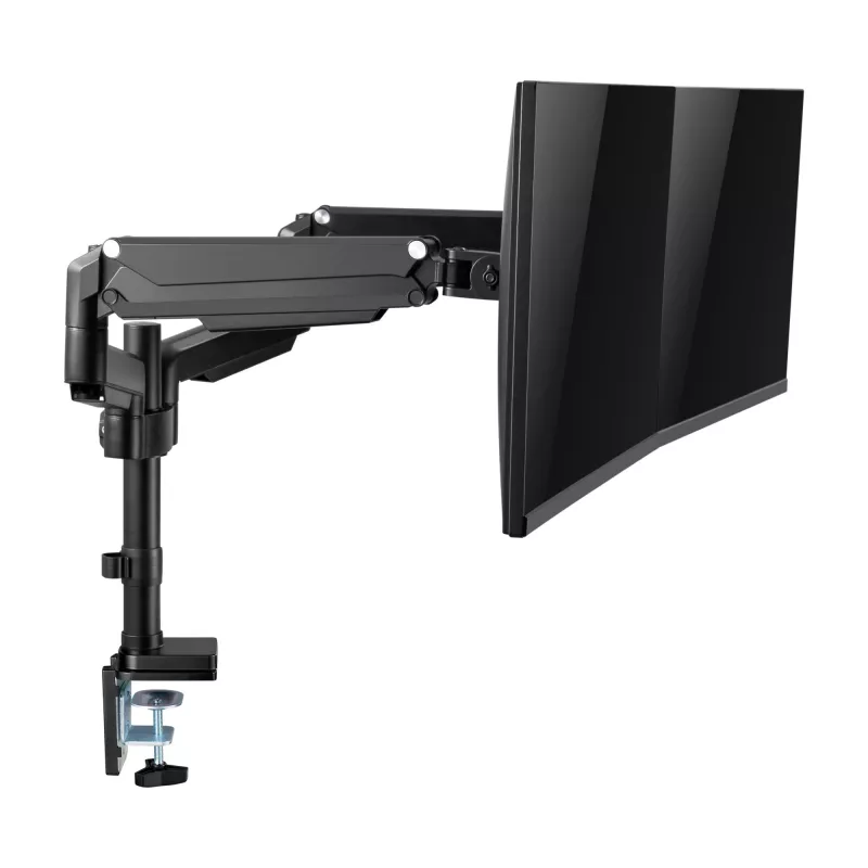 InLine stalinis laikiklis su pakėlimu, skirtas dviem monitoriams iki 82 cm (32 colių), 9 kg