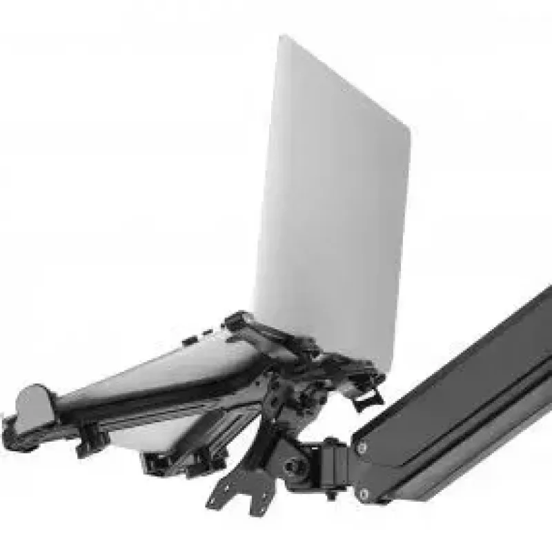 Nešiojamojo kompiuterio laikiklis InLine 23162B iki 17 colių VESA 75/100 Juodas