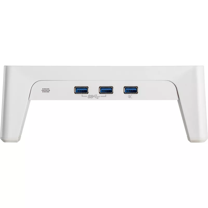 InLine Monitorius Platforma+, 2x USB 3.2 Gen1 ir QC3 įkrovimas, 80mm, maks. 15kg