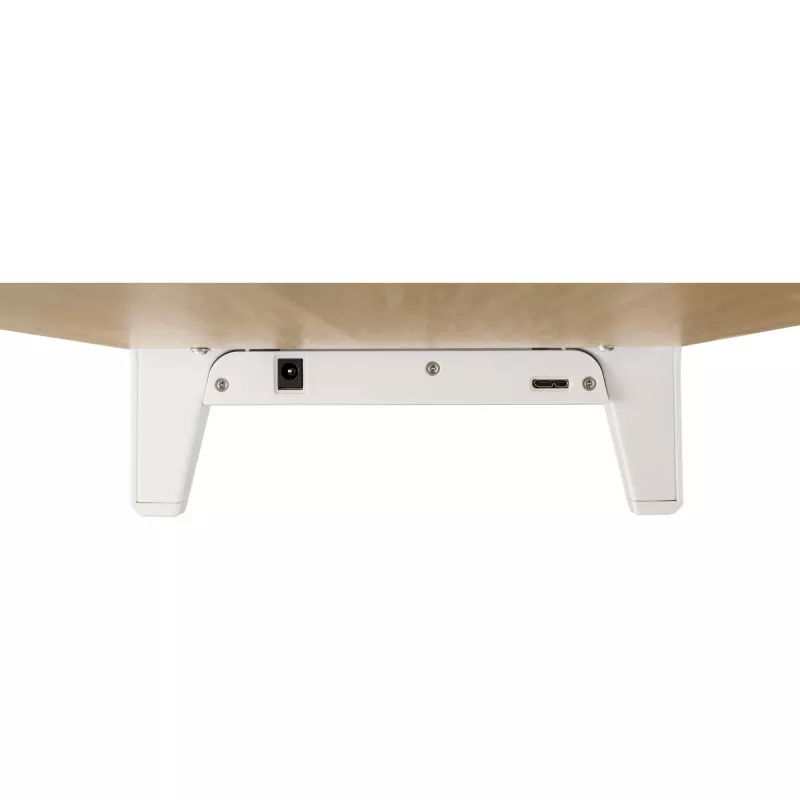 InLine Monitorius Platforma+, 2x USB 3.2 Gen1 ir QC3 įkrovimas, 80mm, maks. 15kg