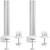 InLine 23181F lentjuostės sieninio stalo montavimo panelė, aliuminis, 1 m, su 2 stulpais, 0,86 m