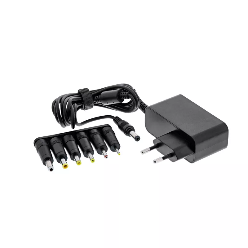 InLine universalus maitinimo šaltinis, 12 V / 24 W su 6 keičiamais kištukais