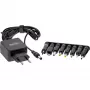 InLine universalus maitinimo šaltinis, 5V / 15W, su 8 keičiamais kištukais, Micro-USB, USB-C