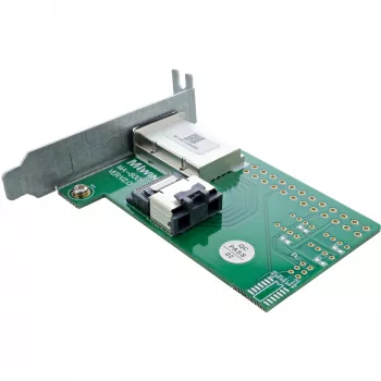 InLine SAS žemo profilio adapterio laikiklis išorinis SFF-8088 / vidinis SFF-8087