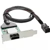 InLine SAS HD žemo profilio adapterio laikiklis išor. SFF-8088 / vid. SFF-8643 0,75 m