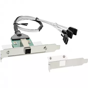 SATA sąsajos plokštė InLine SFF-8644 4x SATA