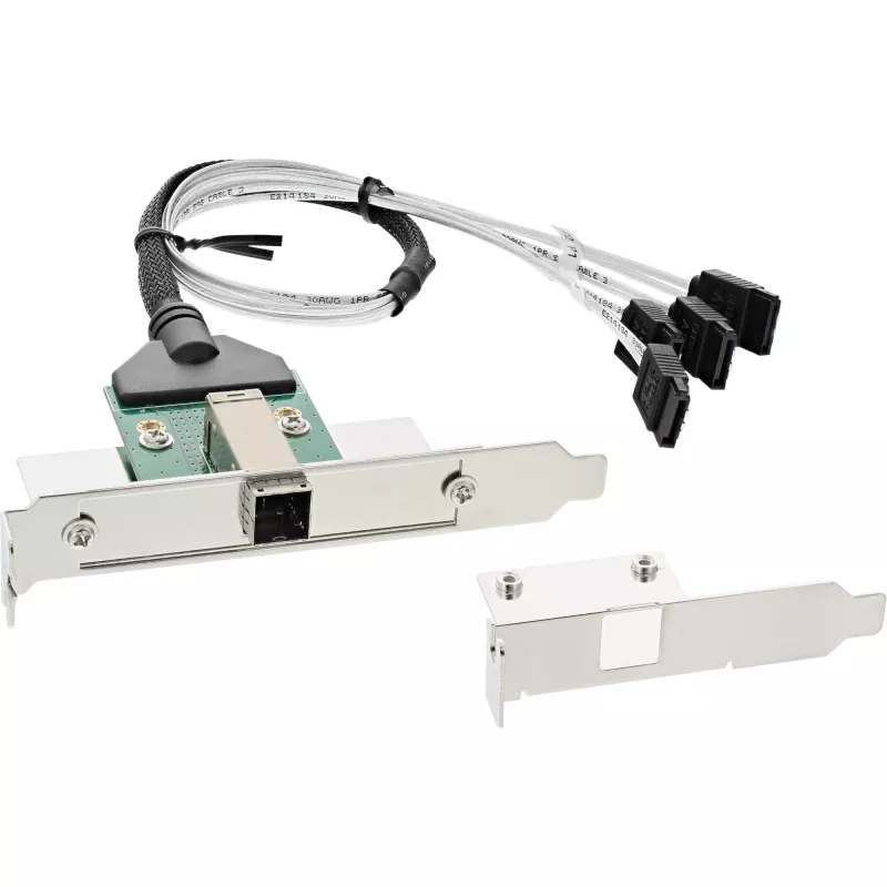 SATA sąsajos plokštė InLine SFF-8644 4x SATA