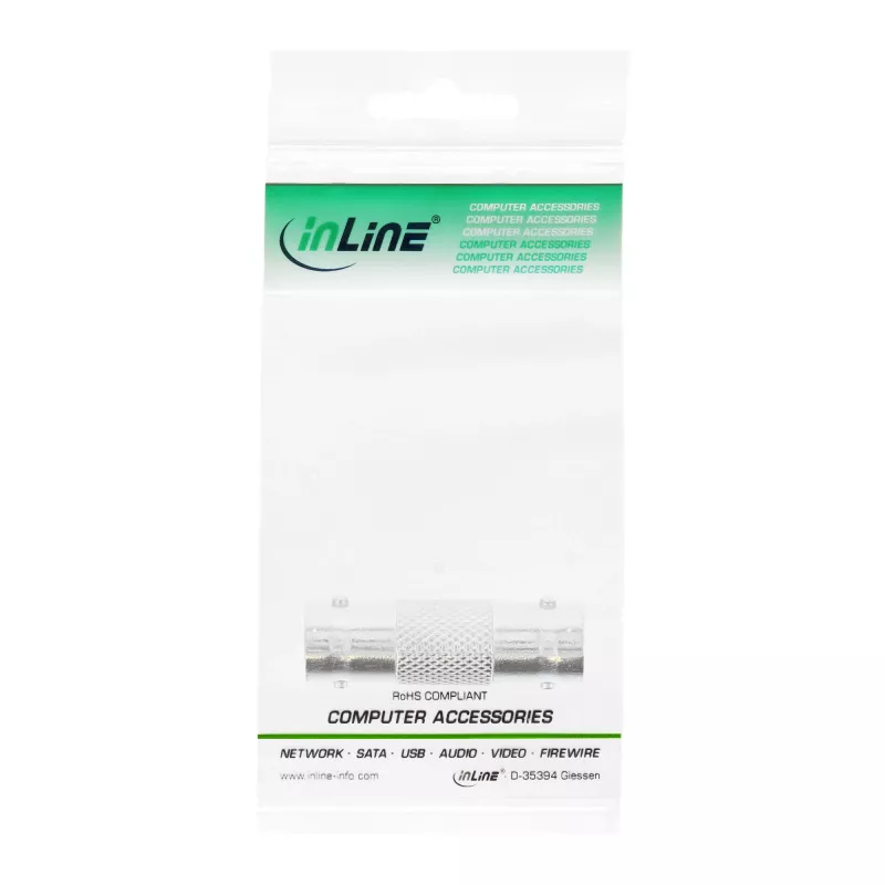 InLine BNC adapteris, jungtis–jungtis, 30029