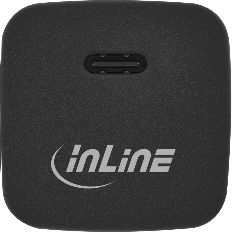 InLine USB įkroviklis su vienu USB-C prievadu, Power Delivery, PPS, 33 W, juodas