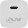 USB įkroviklis InLine 31501C vienas USB-C 33 W maitinimo tiekimas PPS baltas