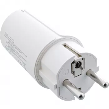InLine USB PD maitinimo šaltinis, GaN įkroviklis, 3 prievadų, dvigubas USB-C + USB-A, 65 W, baltas