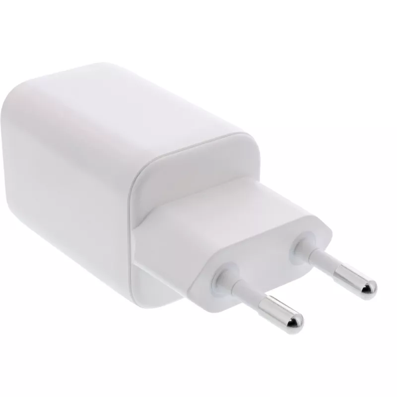 InLine USB maitinimo šaltinis, įkroviklis USB-A + USB-C, 33W, PD + QC, baltas