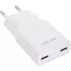InLine USB maitinimo šaltinis įkroviklis Dvigubas USB-C, PD, PPS, 30 W, baltas