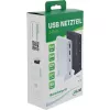 “InLine” USB maitinimo šaltinis, GaN įkroviklis, 4 prievadai, 2x USB-C + 2x USB-A, 120 W, balta