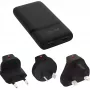 USB maitinimo adapteris InLine 31519B dvigubas USB-C 65W maitinimo adapteris su dviem USB-C prievadais