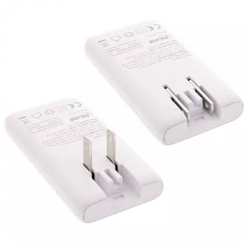 USB maitinimo tiekimo įkroviklis InLine 31519C Dual USB-C 65 W – du USB-C prievadai, 65 W bendra išėjimo galia