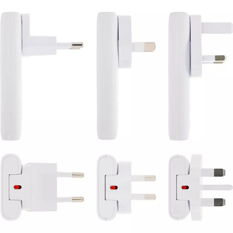 USB maitinimo tiekimo įkroviklis InLine 31519C Dual USB-C 65 W – du USB-C prievadai, 65 W bendra išėjimo galia