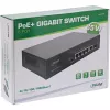 Nevaldomas komutatorius InLine PoE+ Gigabitinis tinklo komutatorius 5 prievadų 4x PoE+ 1xSFP 1Gb/s stalinis